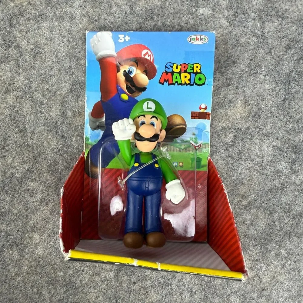Luigi World of Nintendo Collectible‎ Figure by JAKKS Pacific Super Mario 40106